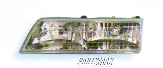 1150 | 1995-1997 MERCURY GRAND MARQUIS LT Headlamp assy composite all | FO2502148|F5MY13008B