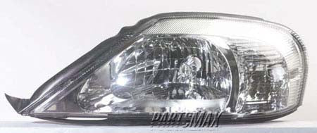 2518 | 2000-2002 MERCURY SABLE LT Headlamp lens/housing all | FO2502168|1F4Z13008BB