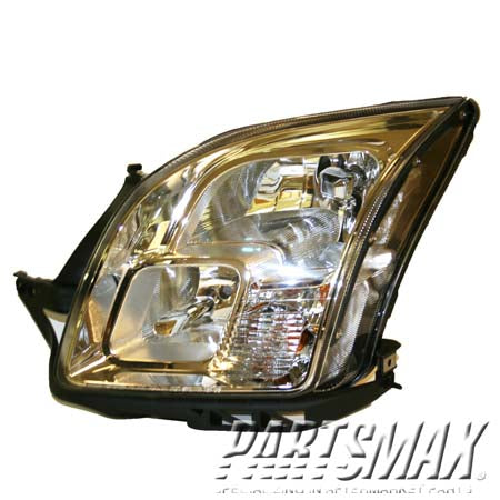 2502 | 2006-2009 FORD FUSION LT Headlamp assy composite all | FO2502219|6E5Z13008BD