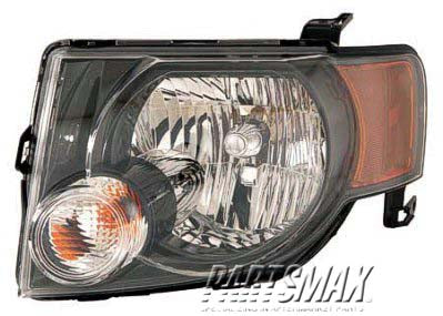 2502 | 2008-2012 FORD ESCAPE LT Headlamp assy composite XLT; w/Appearance Pkg; From 12-1-08 | FO2502278|9L8Z13008B