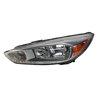 1150 | 2015-2018 FORD FOCUS LT Headlamp assy composite Halogen; Aluminum Bezel; w/o Signature Lighting; Bulb DRL | FO2502339|F1EZ13008GT