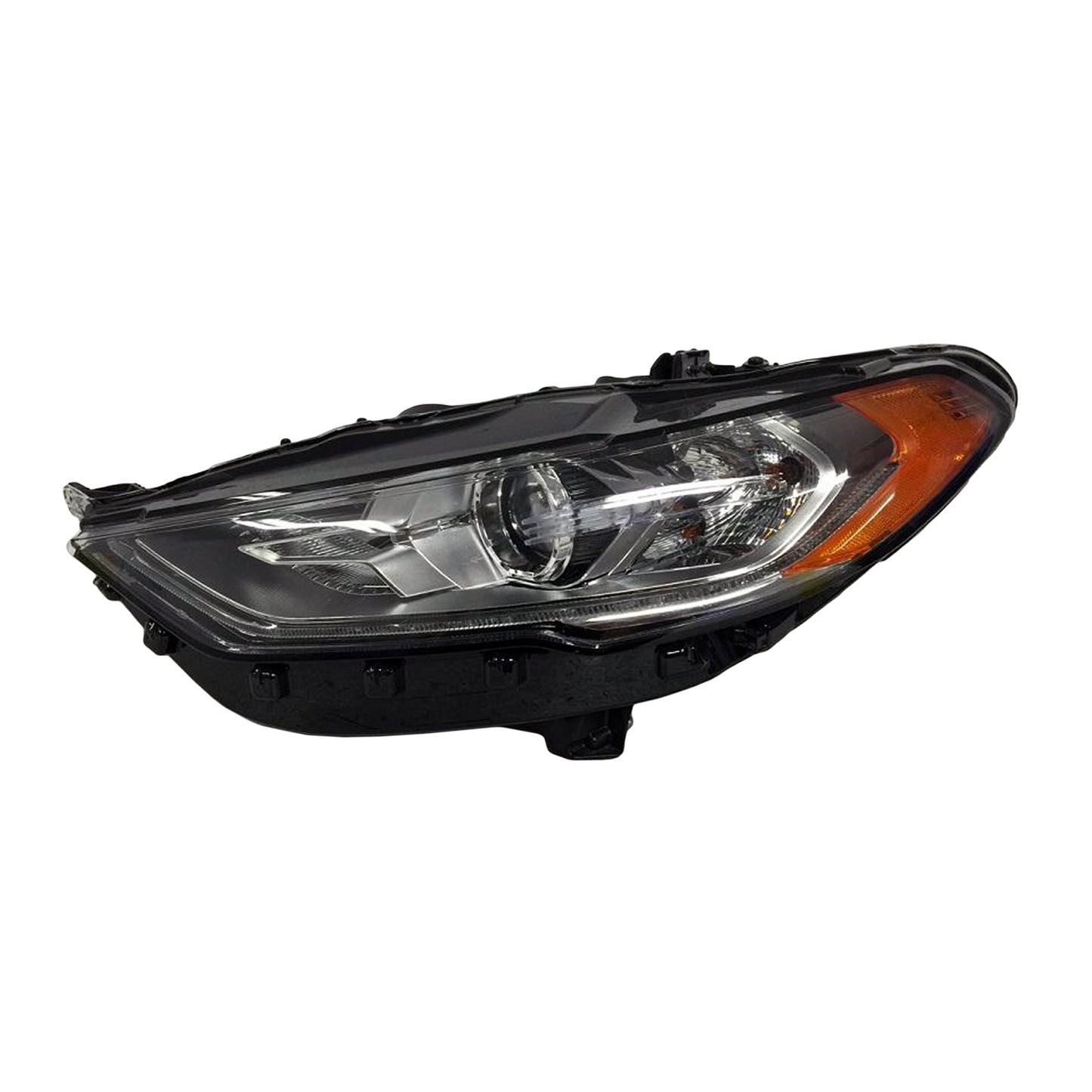 1150 | 2017-2020 FORD FUSION LT Headlamp assy composite Halogen; w/Signature Lighting | FO2502350|HS7Z13008H
