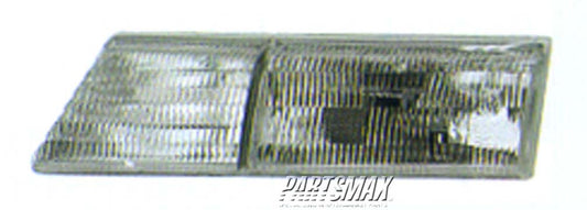 1160 | 1991-1995 MERCURY COUGAR RT Headlamp assy composite all | FO2503164|F1WY13008A