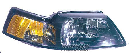 2503 | 2001-2004 FORD MUSTANG RT Headlamp assy composite all | FO2503177|3R3Z13008CA