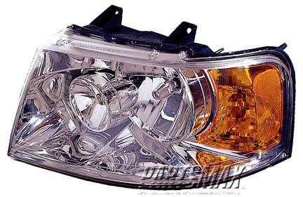 2503 | 2004-2006 FORD EXPEDITION RT Headlamp assy composite w/bright bezel | FO2503181|6L1Z13008AA