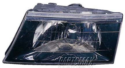 2503 | 2003-2004 MERCURY MARAUDER RT Headlamp assy composite Marauder; w/o bulbs or sockets; black | FO2503197|3W3Z13008CA