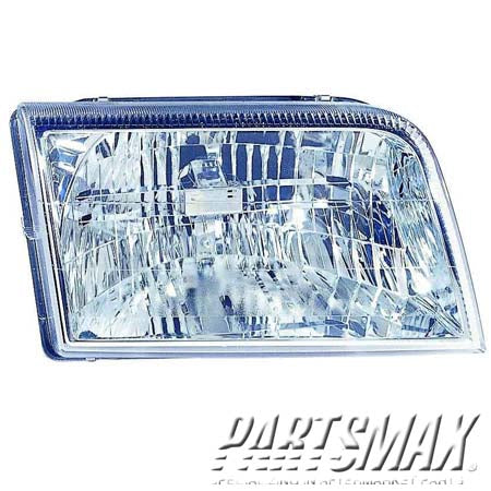 2503 | 2006-2011 MERCURY GRAND MARQUIS RT Headlamp assy composite all; Lens/Housing Only | FO2503222|6W3Z13008AC
