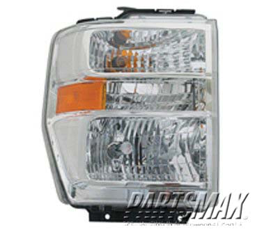 2503 | 2008-2021 FORD E-450 SUPER DUTY RT Headlamp assy composite CUTAWAY | FO2503249|AC2Z13008C