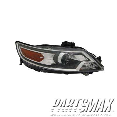 2503 | 2010-2012 FORD TAURUS RT Headlamp assy composite SE|SEL | FO2503280|BG1Z13008A