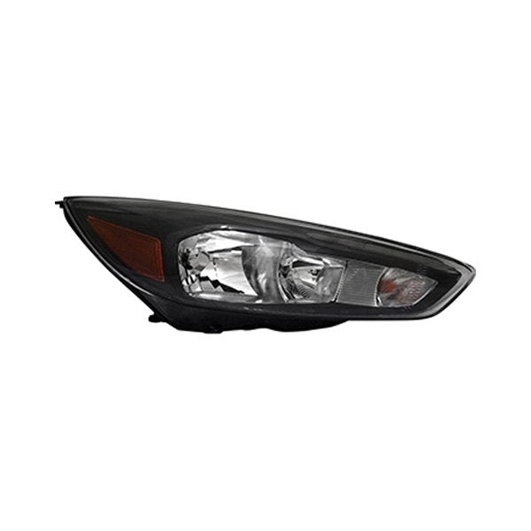 2503 | 2015-2018 FORD FOCUS RT Headlamp assy composite Halogen; Black Bezel; w/Signature Lighting; LED DRL | FO2503338|F1EZ13008GW