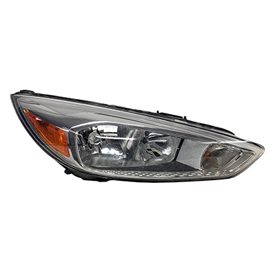 2503 | 2015-2018 FORD FOCUS RT Headlamp assy composite Halogen; Aluminum Bezel; w/o Signature Lighting; Bulb DRL | FO2503339|F1EZ13008GS