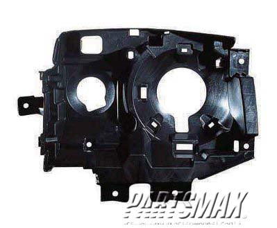 2514 | 2008-2010 FORD F-350 SUPER DUTY LT Headlamp housing Head Lamp Housing | FO2514100|7C3Z13101A