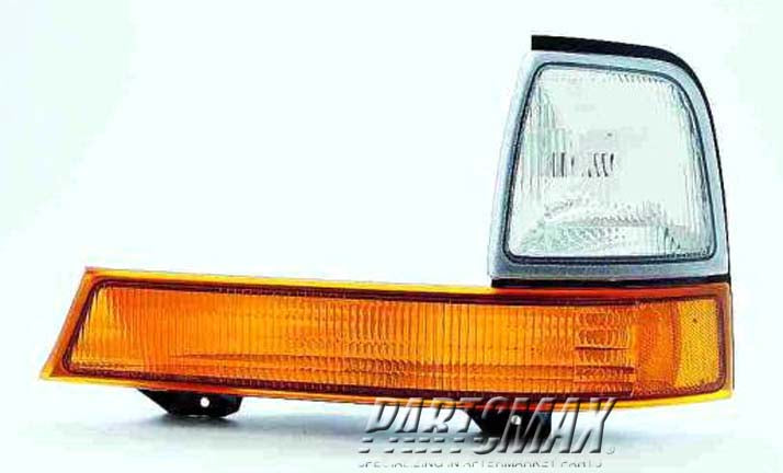 2520 | 1998-1998 FORD RANGER LT Parklamp assy park/side marker combo | FO2520144|F87Z13201BA