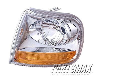 1275 | 2001-2003 FORD F-150 LT Parklamp assy includes signal lamp; Lightning | FO2520170|1L3Z13201BA
