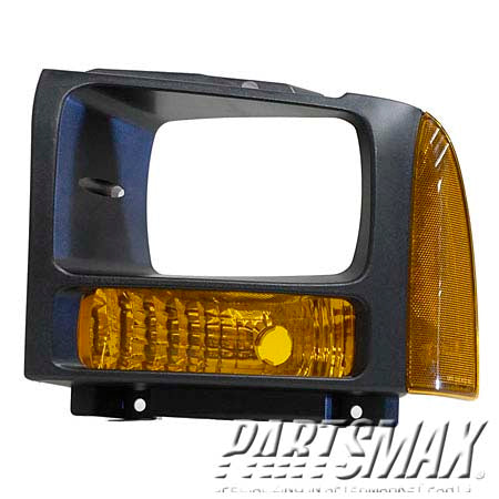2520 | 2005-2005 FORD F-350 SUPER DUTY LT Parklamp assy all; w/o Bulbs & Sockets; Grey Bezel | FO2520182|5C3Z13201AAA