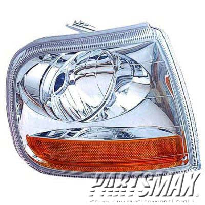 1270 | 2004-2004 FORD F-150 HERITAGE RT Parklamp lens/housing Lightning Model | FO2527105|3L3Z13200BA