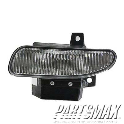 2592 | 1997-1999 MERCURY TRACER LT Fog lamp assy 4dr sedan/4dr wagon | FO2592179|F7CZ15200AF