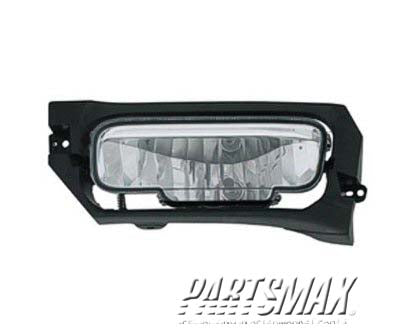 1560 | 2006-2011 MERCURY GRAND MARQUIS LT Fog lamp assy | FO2592227|8W3Z15200B