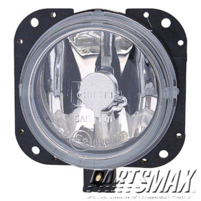 2594 | 2004-2007 MERCURY MONTEREY LT Fog lamp lens/housing RH=LH; w/Appearance Pkg | FO2594102|3W3Z15200AB