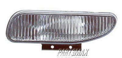 2596 | 1994-1998 FORD MUSTANG LT Fog lamp lens base/GT/Mach I; rectangular | FO2596101|F4ZZ15L203B