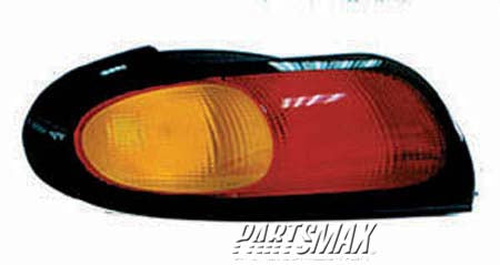 2800 | 1996-1997 FORD TAURUS LT Taillamp assy 4dr sedan; w/o bulbs or sockets | FO2800126|F6DZ13405A