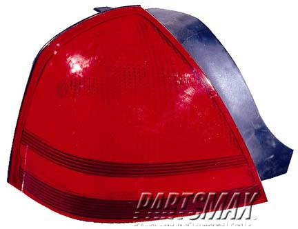 2800 | 2003-2011 MERCURY GRAND MARQUIS LT Taillamp assy except Marauder | FO2800173|8W3Z13405A