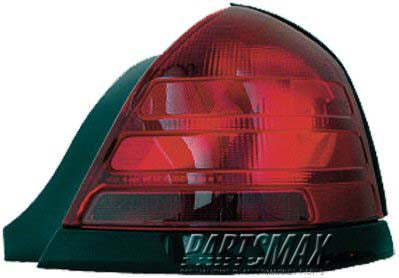 2800 | 2003-2004 MERCURY MARAUDER LT Taillamp assy Lens/Housing; Black | FO2800181|3W3Z13405BA