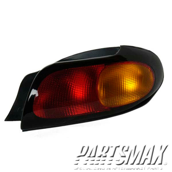 2080 | 1996-1997 FORD TAURUS RT Taillamp assy 4dr sedan; w/o bulbs or sockets | FO2801126|F6DZ13404A
