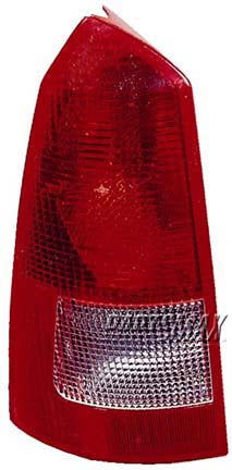 2801 | 2001-2003 FORD FOCUS RT Taillamp assy 4dr wagon; w/o bulb or socket; w/red housing | FO2801179|1S4Z13404CA