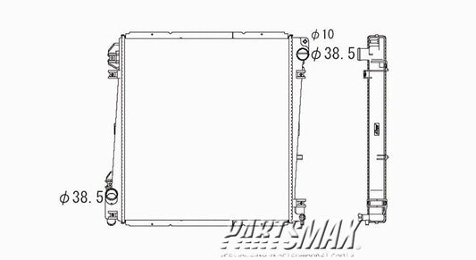 3010 | 2002-2005 FORD EXPLORER Radiator assembly  | FO3010146|H2MZ8005H
