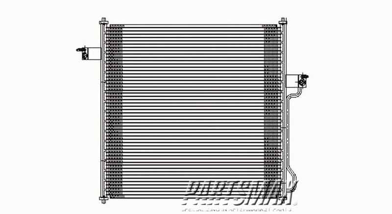 3030 | 2002-2005 MERCURY MOUNTAINEER Air conditioning condenser all | FO3030139|EU2Z19712A