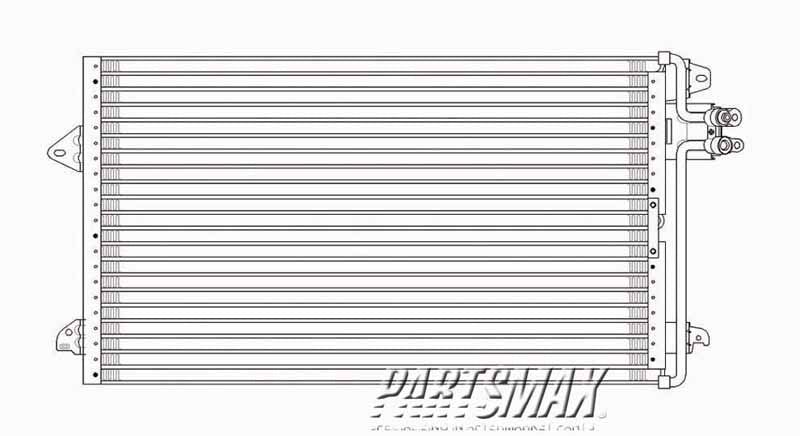 3030 | 1998-1998 FORD WINDSTAR Air conditioning condenser all | FO3030188|F78Z19712AA