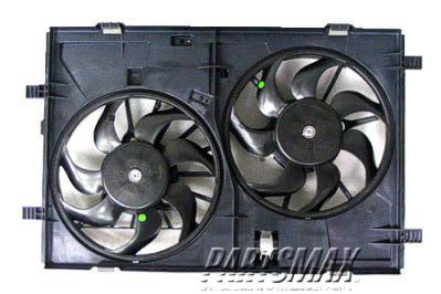 2880 | 2007-2009 LINCOLN MKZ Radiator cooling fan assy | FO3115179|7H6Z8C607B