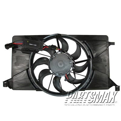 3115 | 2012-2018 FORD FOCUS Radiator cooling fan assy Sedan | FO3115189|CV6Z8C607R