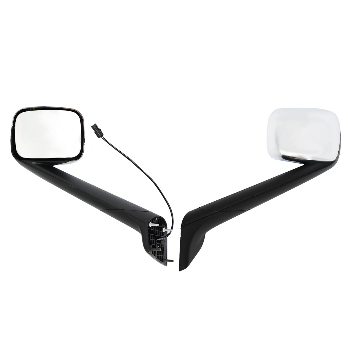 | 2018-2024 FREIGHTLINER CASCADIA LT HOOD MIRROR ASSY CHROME | FTL1320121|