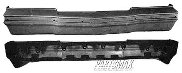 1000 | 1982-1986 PONTIAC BONNEVILLE Front bumper cover all | GM1000101|10027167