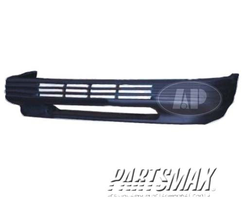 1000 | 1991-1992 CHEVROLET CAVALIER Front bumper cover w/o Z24; prime | GM1000286|22548843