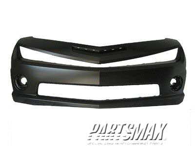 250 | 2010-2013 CHEVROLET CAMARO Front bumper cover SS; w/o Tow Hook; prime | GM1000905|92236547