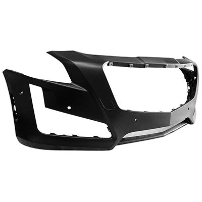 1000 | 2014-2019 CADILLAC CTS Front bumper cover BASE|VSPORT; Sedan; w/Pre-Collision System; prime | GM1000958|84033408