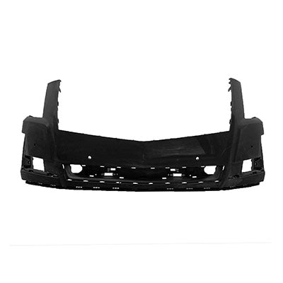 1000 | 2015-2015 CADILLAC ESCALADE Front bumper cover BASE|LUXURY|PREMIUM; 1st Design; w/Park Sensors; prime | GM1000A21|84110983