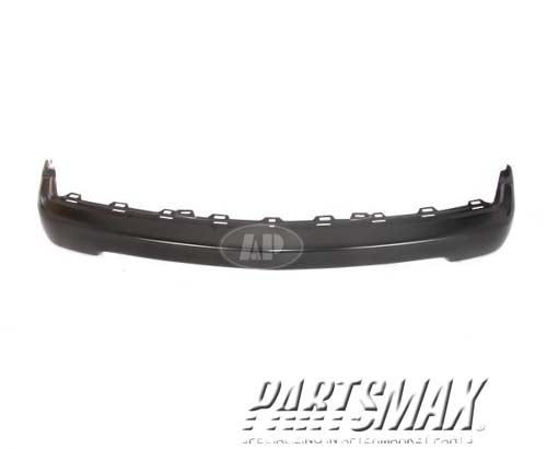 1002 | 1998-2004 CHEVROLET S10 Front bumper face bar w/o decor package; prime | GM1002367|15007660