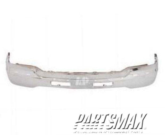 1002 | 2000-2006 GMC YUKON XL 1500 Front bumper face bar w/air holes; w/license bracket | GM1002372|15759060