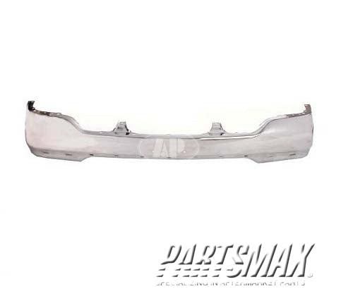 1002 | 2000-2006 GMC YUKON Front bumper face bar except Denali; bright | GM1002373|15758072