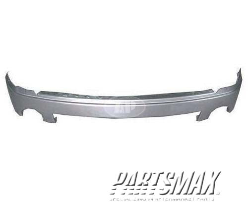 260 | 2007-2008 GMC SIERRA 1500 Front bumper face bar SL|SLE|SLT|WT|SLE1|SLE2; w/o Towing Pkg; Chrome | GM1002833|15901505