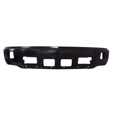 260 | 2014-2014 CHEVROLET SILVERADO 1500 Front bumper face bar w/Fog Lamps; w/o Parking Aid Sensors; Black | GM1002852|23138597
