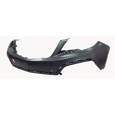 360 | 2013-2016 BUICK ENCORE Front bumper cover upper w/Park Assist Sensors; prime | GM1014109|95350350