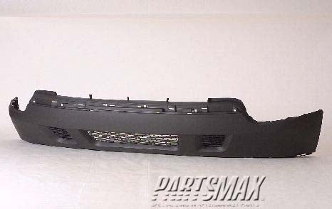 370 | 2007-2012 GMC ACADIA Front bumper cover lower Matte Black | GM1015103|25832805