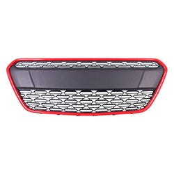 1036 | 2016-2017 CHEVROLET SPARK Front bumper grille 1LT; w/o Chrome Trim; w/Red Frame | GM1036182|42389914