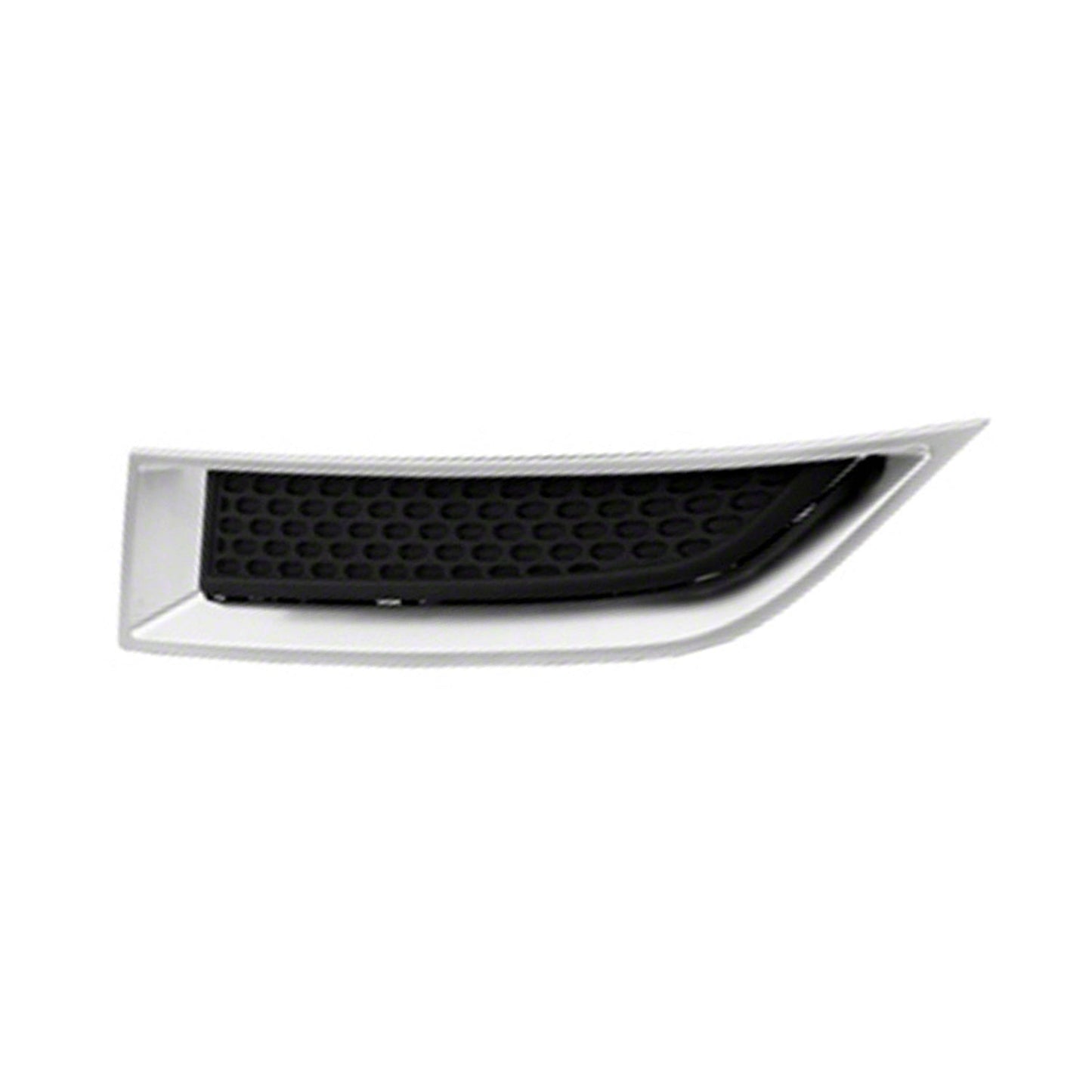 1038 | 2013-2016 GMC ACADIA LT Front bumper insert SLE 1|SLE 2|SLT 1|SLT 2|DENALI; Outer Grille; Matte-Black; w/Chrome Mldg | GM1038155|20982401