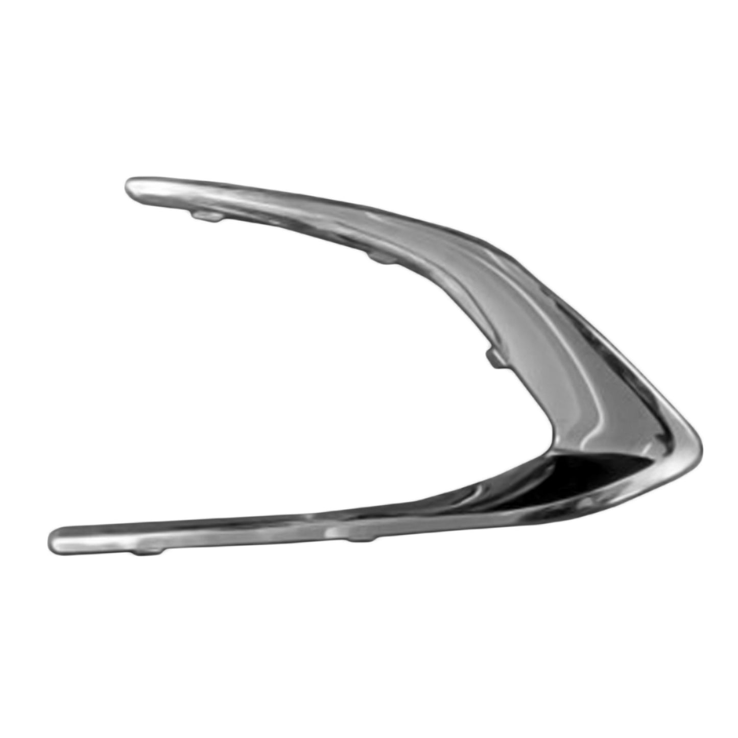 530 | 2019-2019 CHEVROLET CRUZE RT Front bumper insert Fog Lamp Bezel; w/Fog Lamps; Chrome | GM1039237|42662739